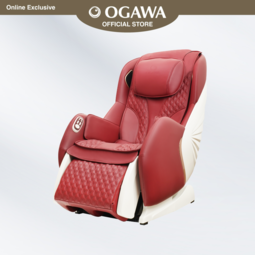[Mitraland] OGAWA MySofa Luxe Plus Massage chair - Cherry Free 3in1 Leather Kit